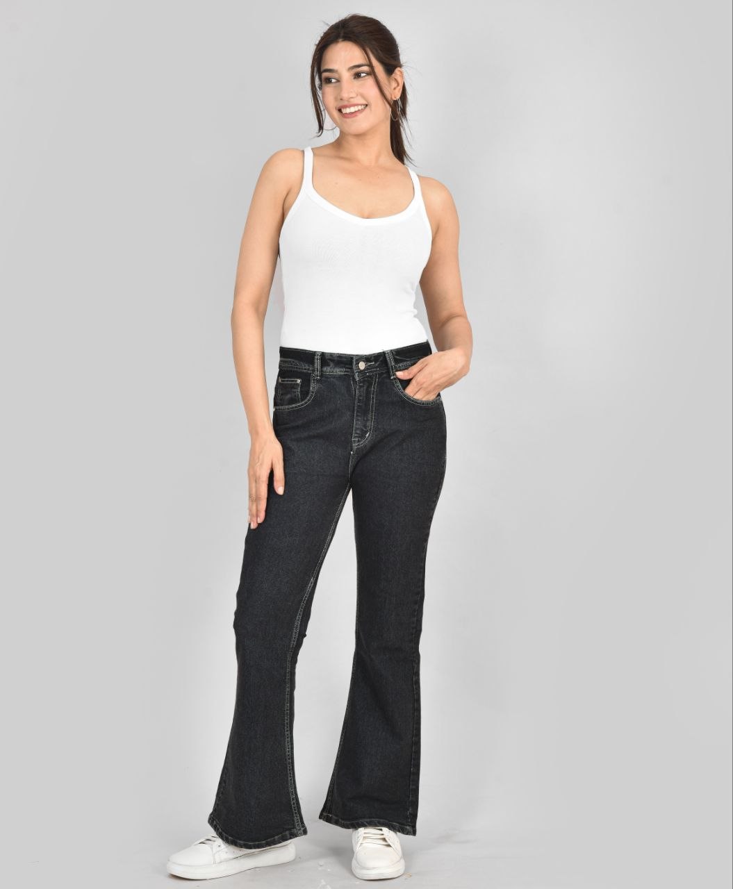 Jerry Black bootcut jeans