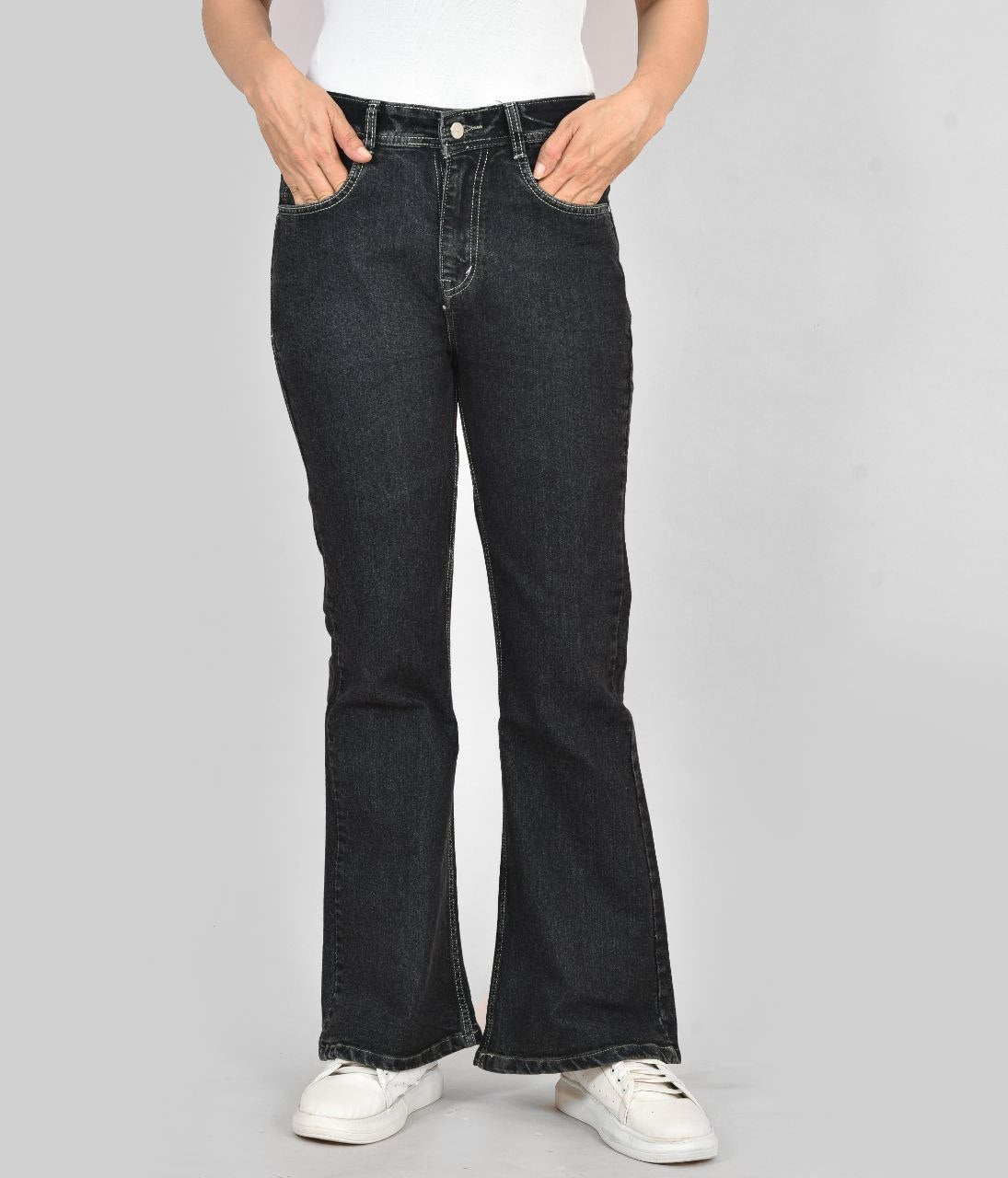 Jerry Black bootcut jeans