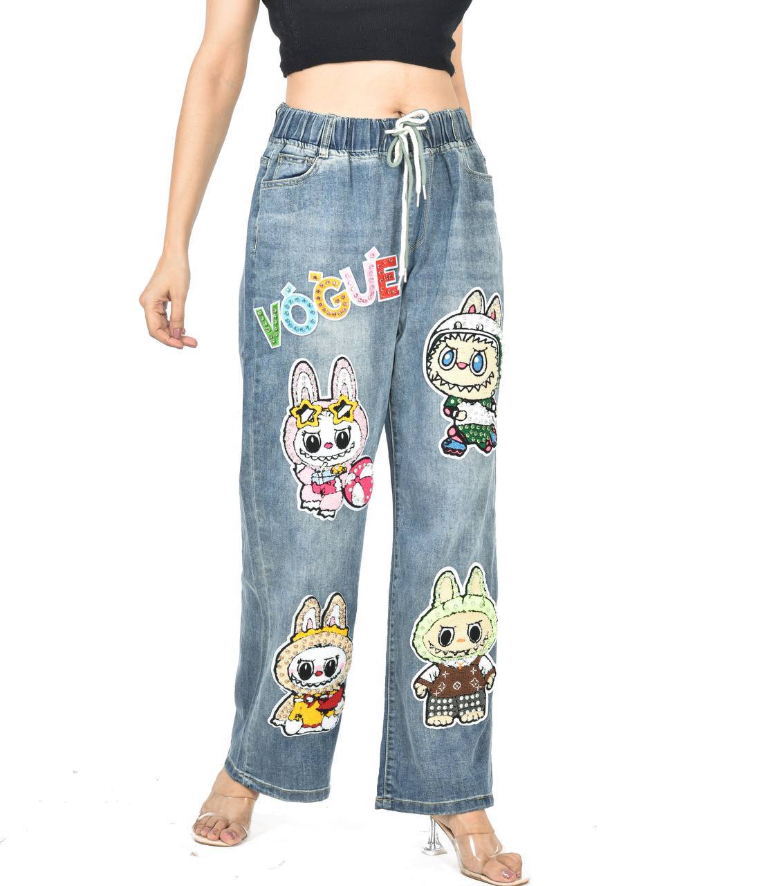Labubu-1 jeggings