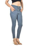 RO-1 Grey skin fit jeans
