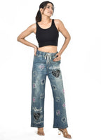 Sequence work BKH jeans jaggings