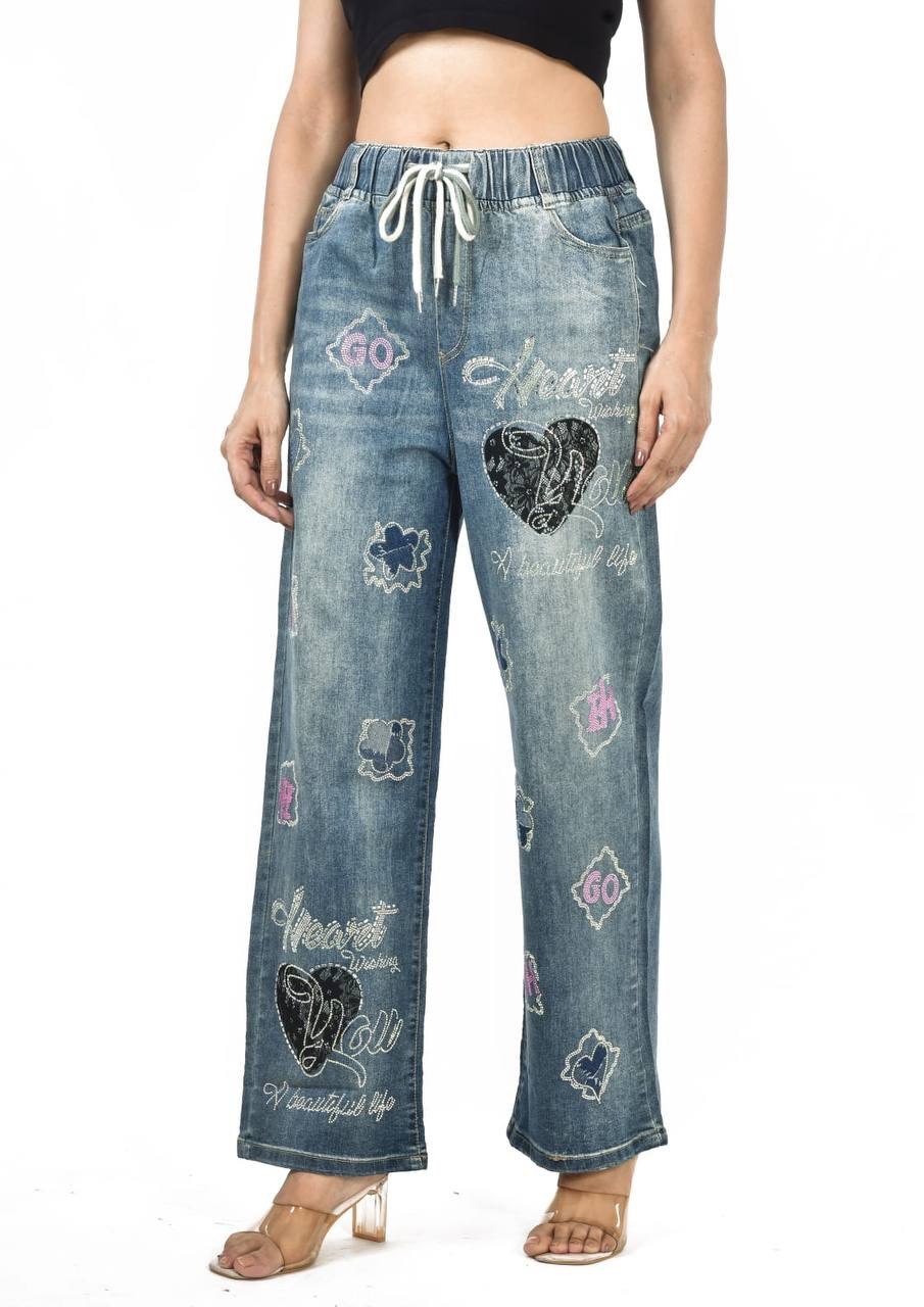 Sequence work BKH jeans jaggings