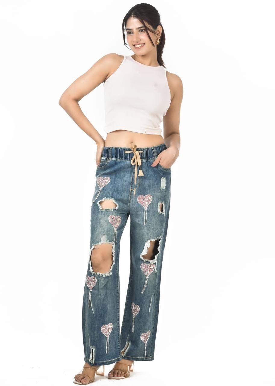 Sequence work PH jeans jaggings