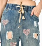 Sequence work PH jeans jaggings