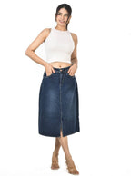 Eva mid length skirt -
