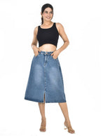 Eva mid length skirt -