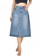 Eva mid length skirt -