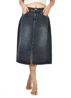 Eva mid length skirt -