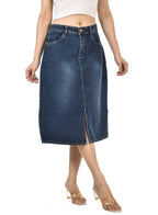 Eva mid length skirt -