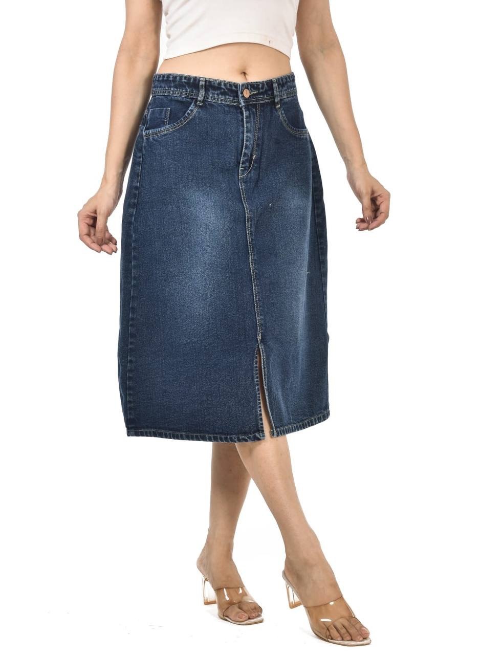 Eva mid length skirt -