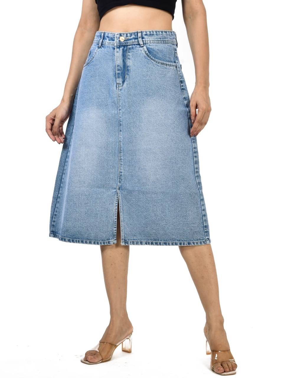 Eva mid length skirt -