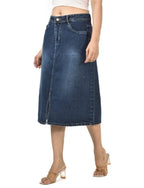 Eva mid length skirt -