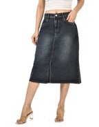 Eva mid length skirt -