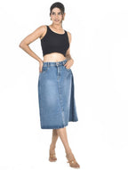 Eva mid length skirt -