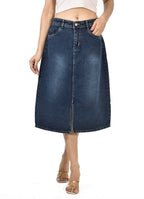Eva mid length skirt -