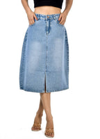 Eva mid length skirt -
