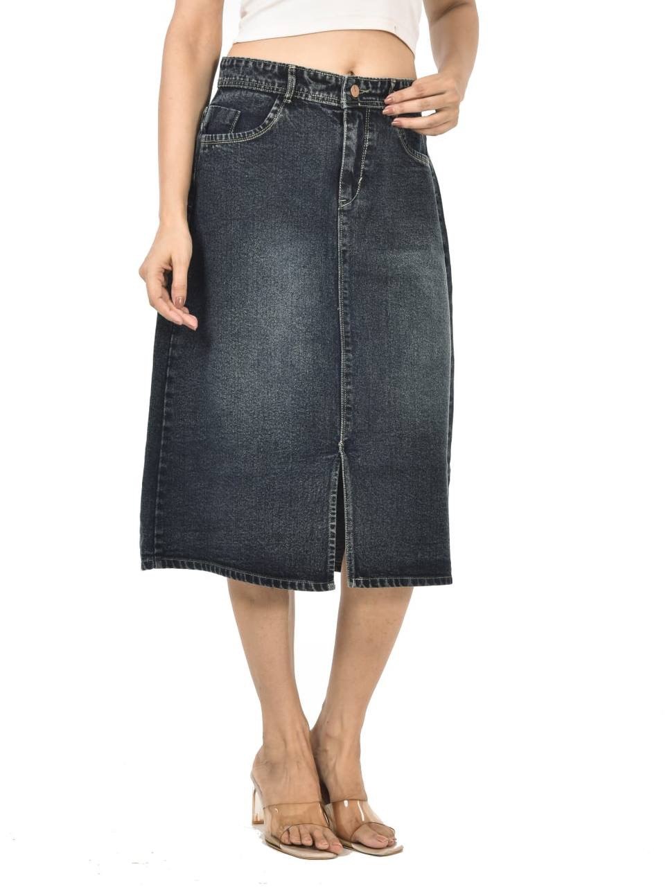 Eva mid length skirt -