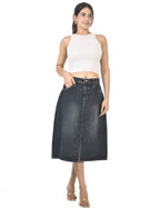 Eva mid length skirt -