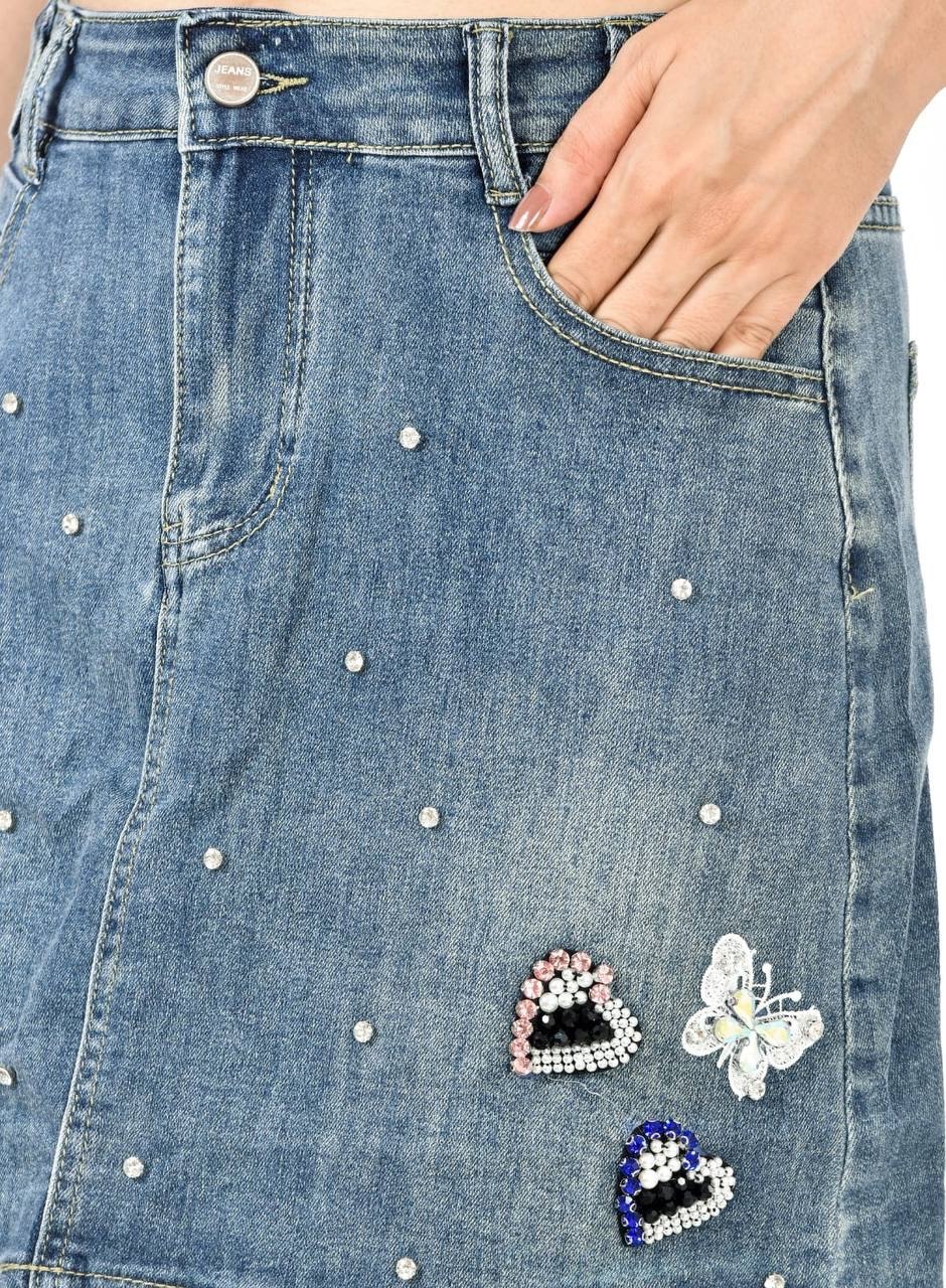 Luna korean minni skirt