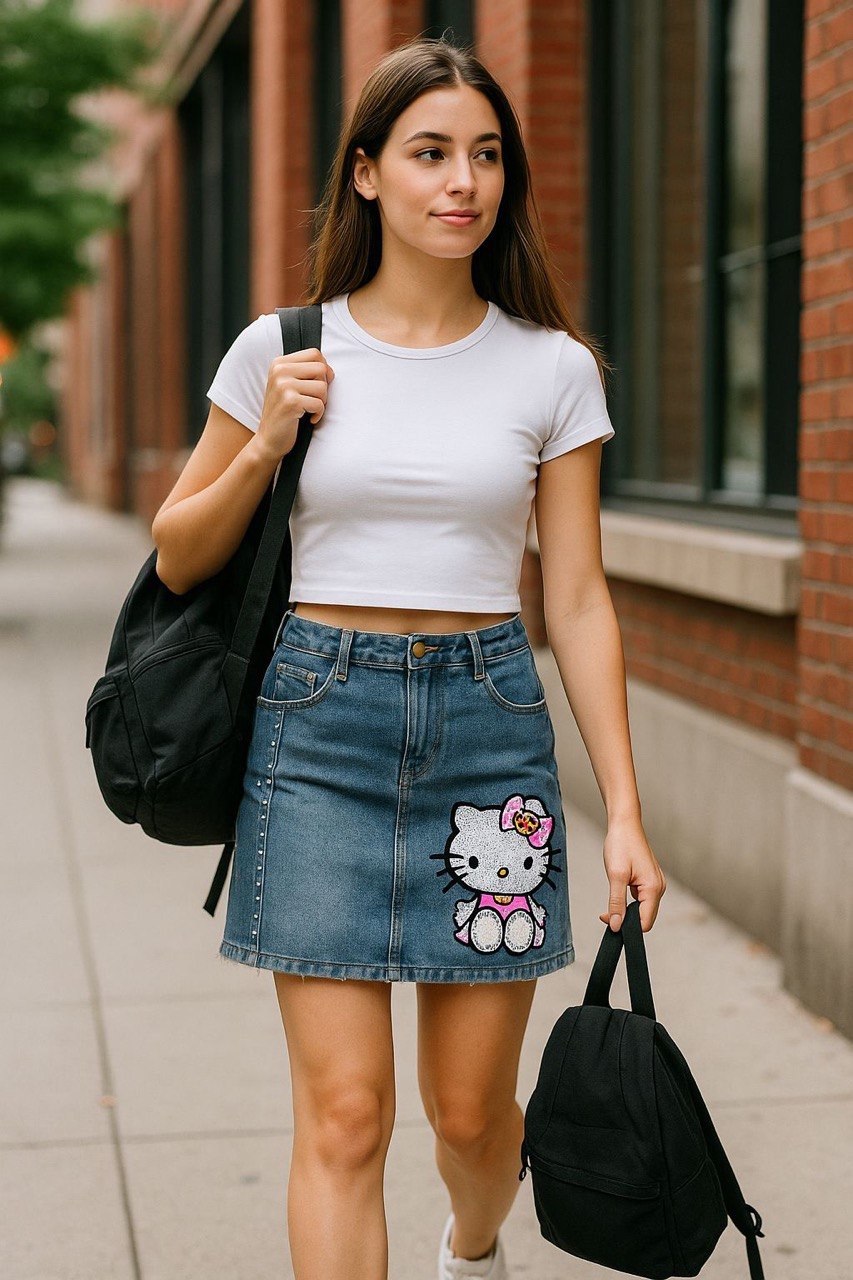 Miniosa korean minni skirt