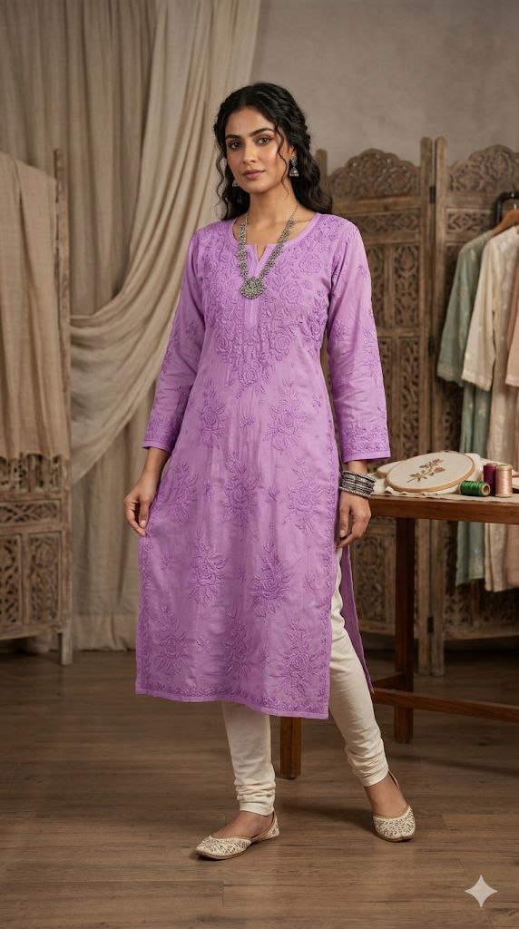 Firdose LAV Original Lakhnavi Kurti