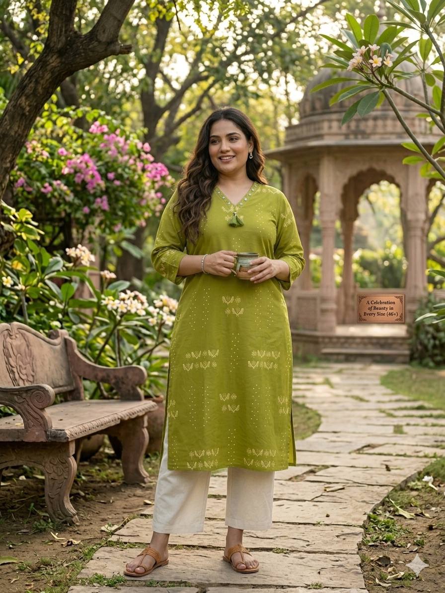 Mhd Plus Size Chiraiya Kurti