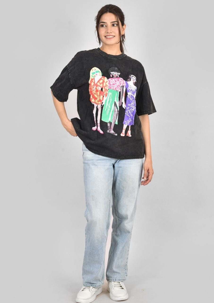 3 cuties black T shirt