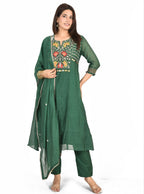 Mahika Grn Mulchenderi Suit