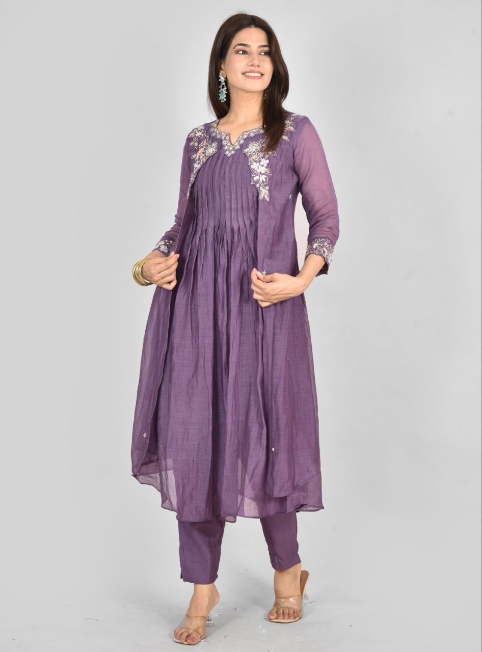 Pur Ishyani Mulchenderi Suit