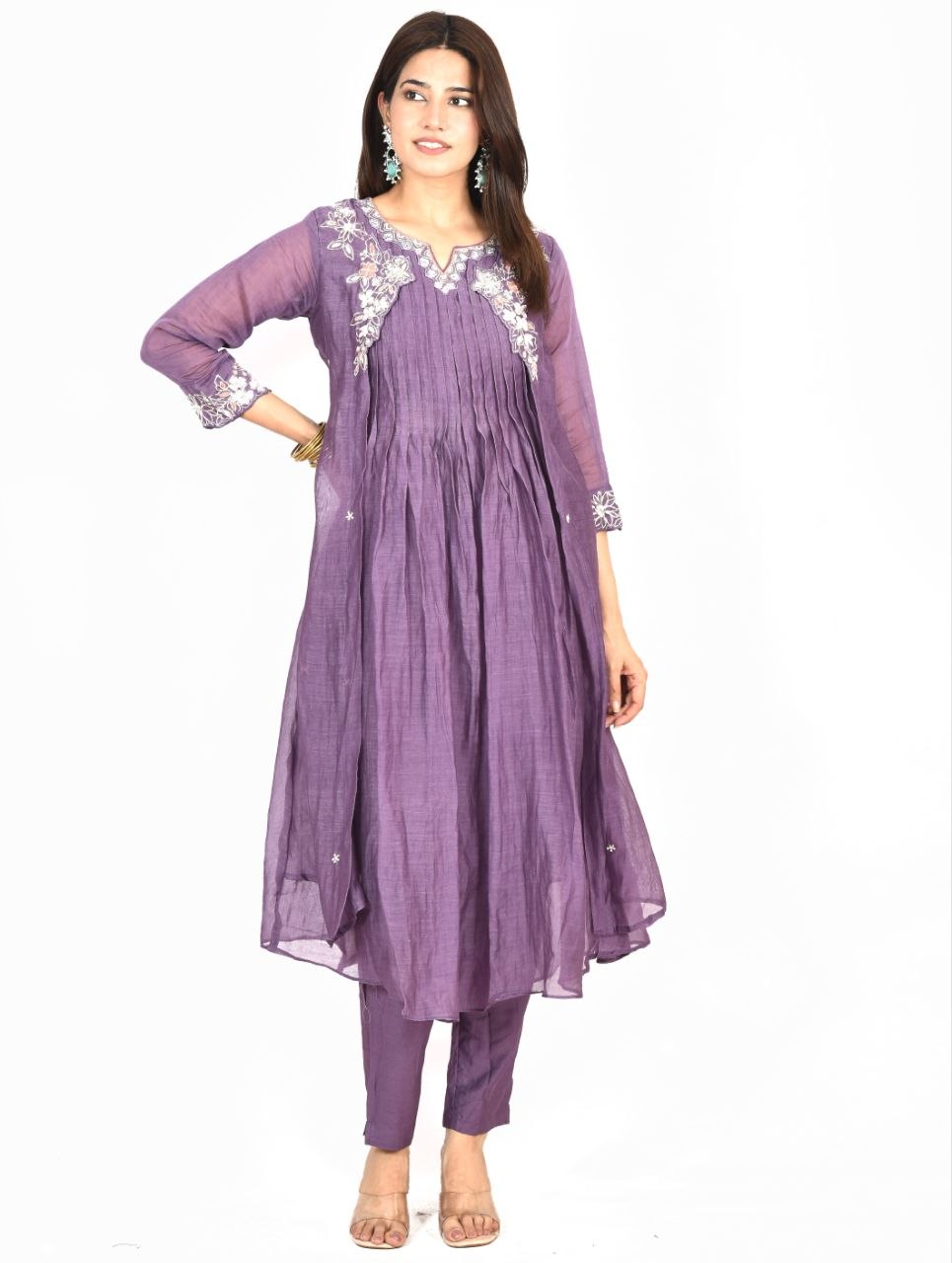 Pur Ishyani Mulchenderi Suit