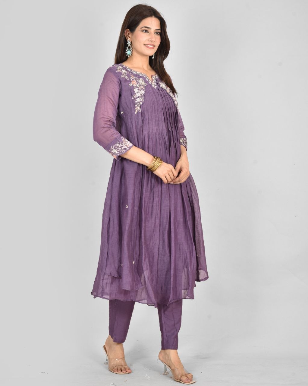 Pur Ishyani Mulchenderi Suit