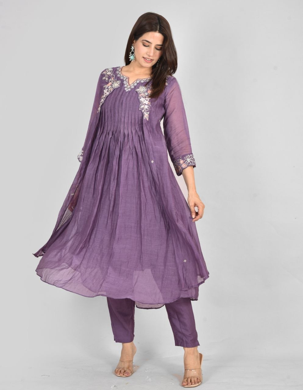 Pur Ishyani Mulchenderi Suit
