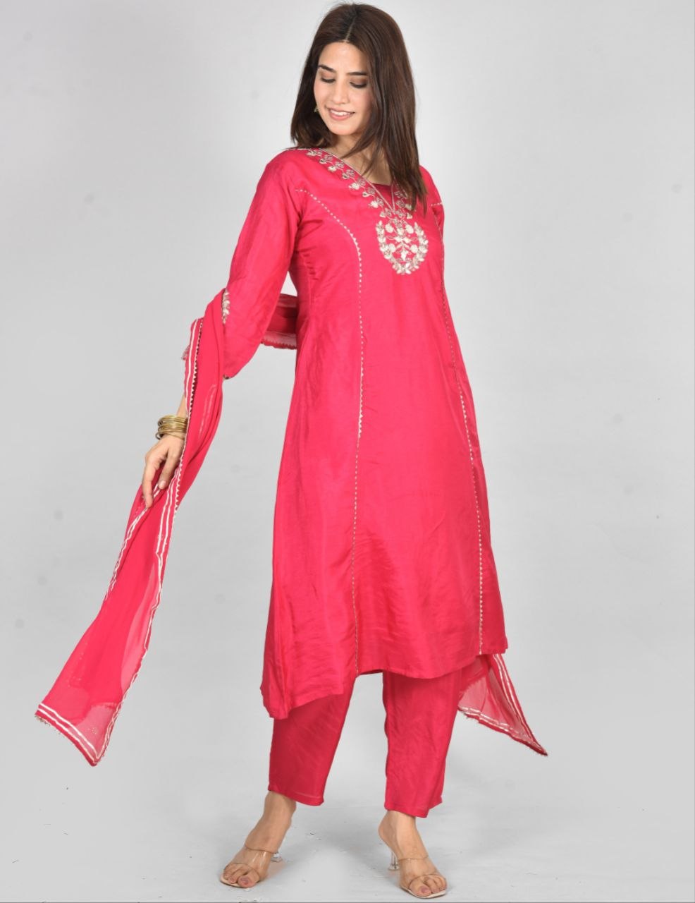 Pnk Anaya Mulchenderi Suit