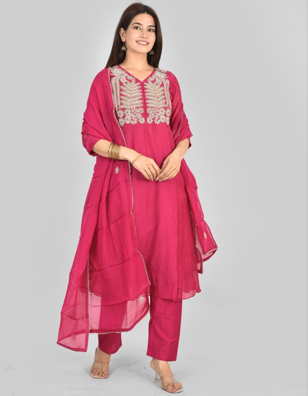 Pnk Rajrani Mulchenderi Suit
