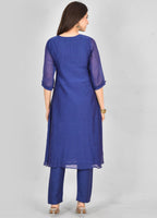 Blu Rajrani Mulchenderi Suit