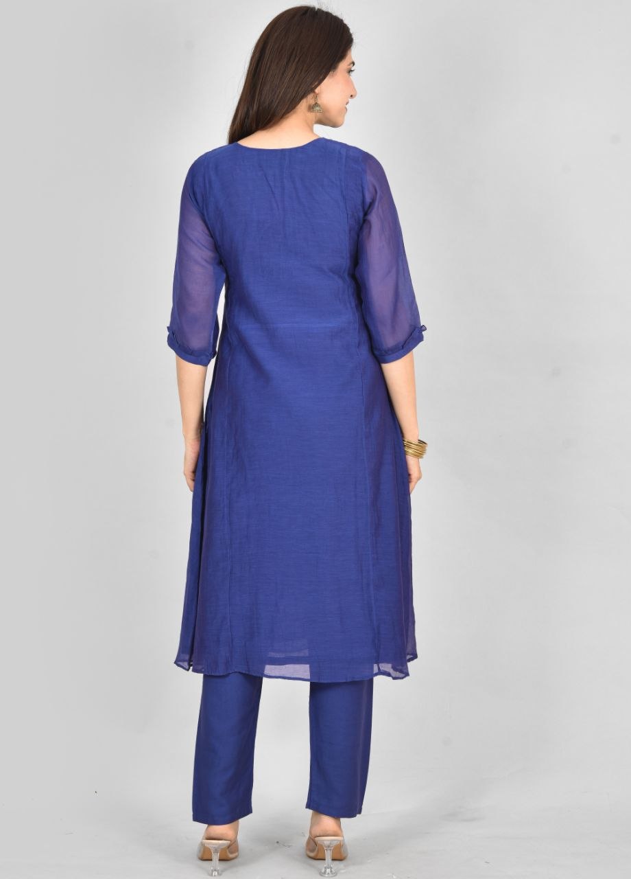 Blu Rajrani Mulchenderi Suit