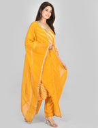 Ylw Gota Pure Chinon Suit