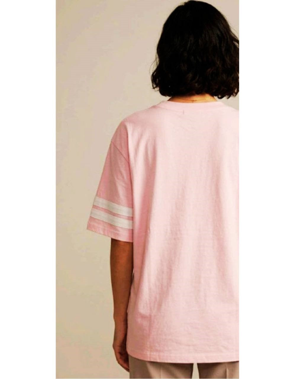 VIV26-203 PNK V Neck T Shirt