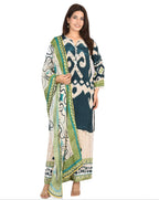 Bkg Digital Print Pure Chinon Suit