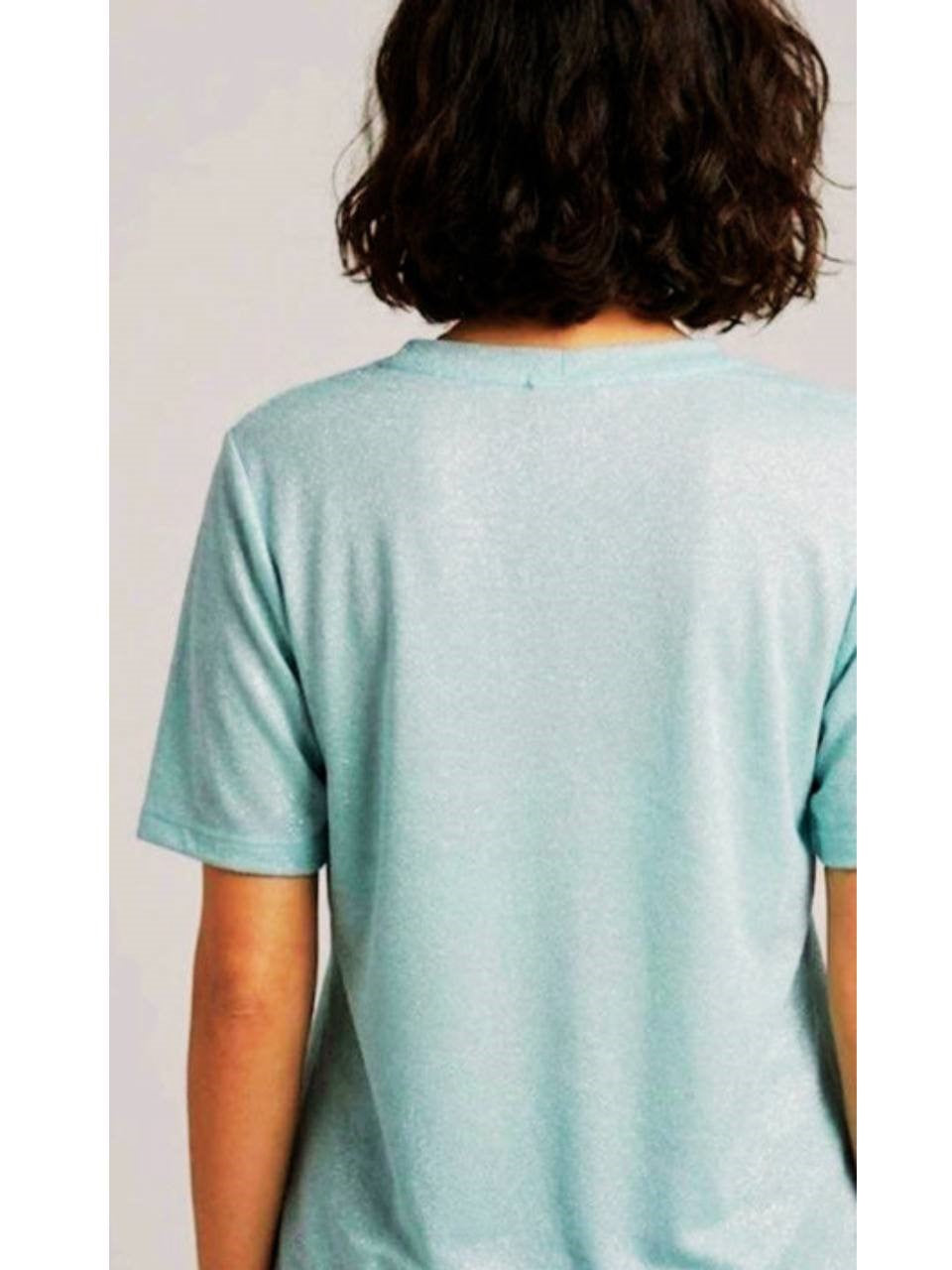 VIV26-217 V Neck Plain T Shirt