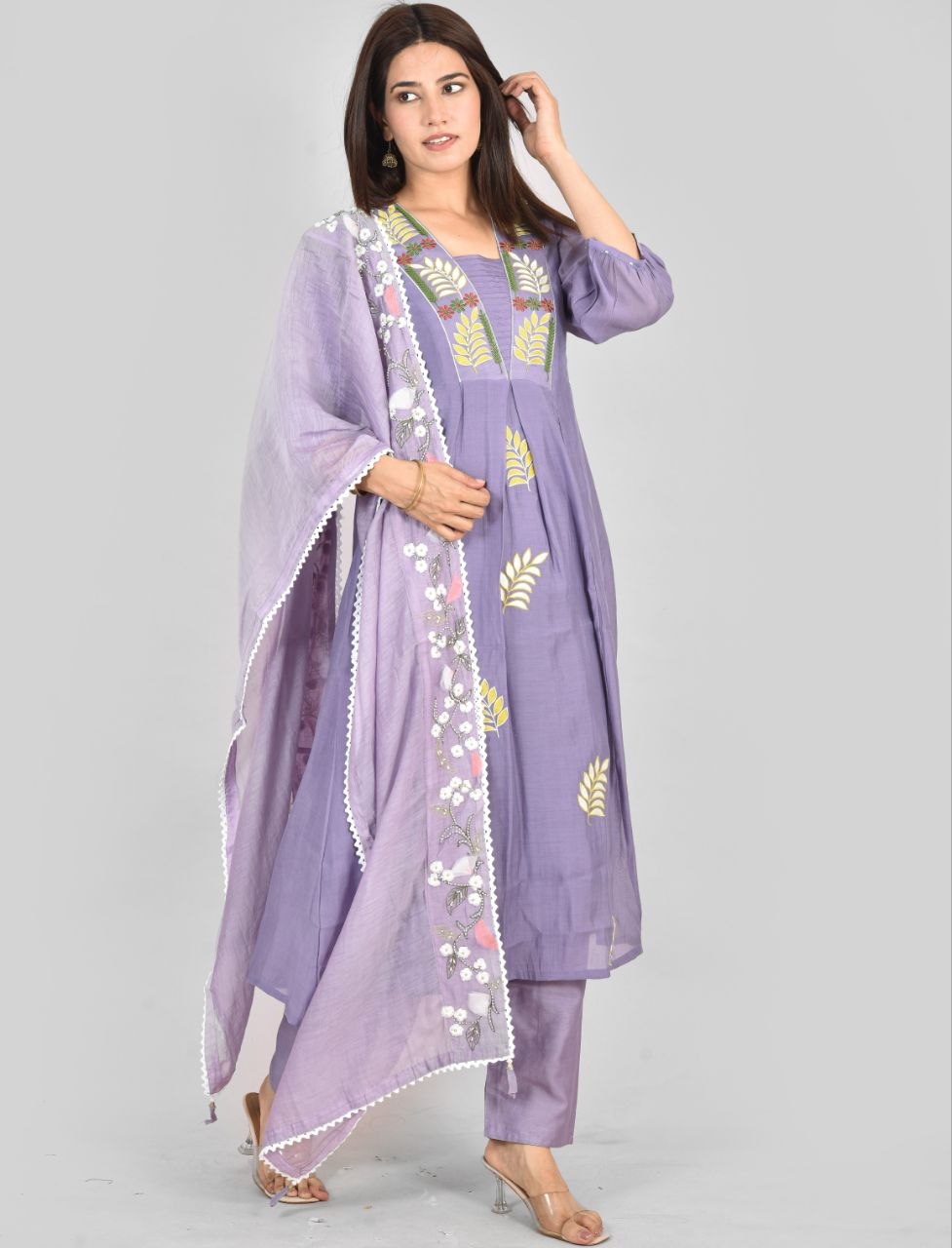 Lav Raashika Pure Febric Suit