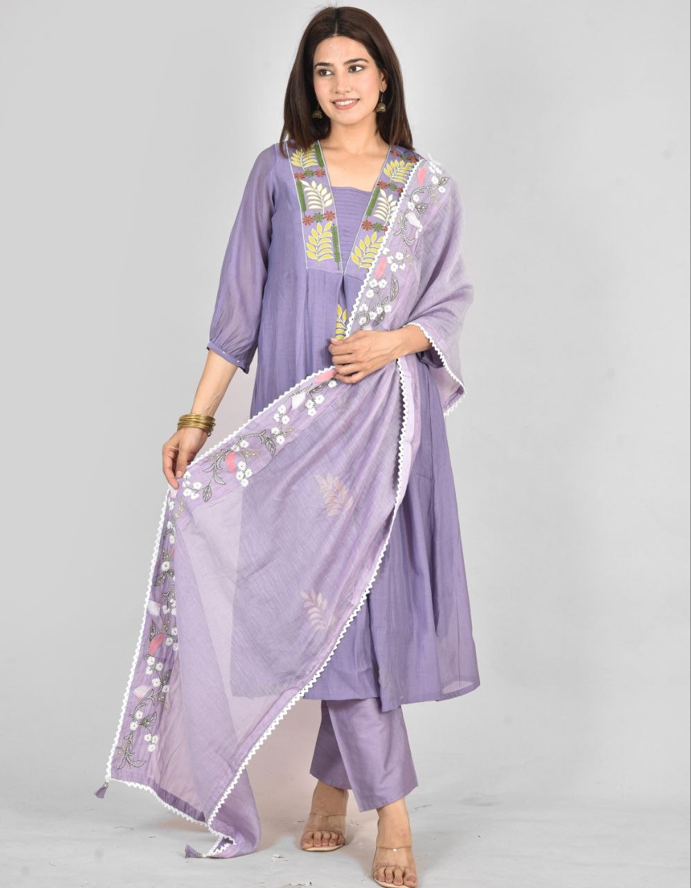 Lav Raashika Pure Febric Suit