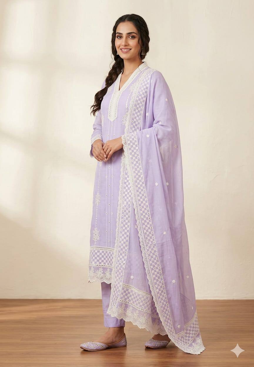 Lav  Pure Febric Suit