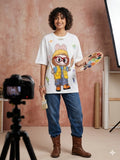 Labubu-1 WHT T Shirt