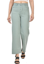 pista green jeans