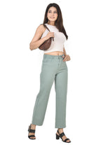 pista green jeans