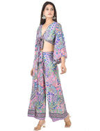 Kelly PNK Tie up co-ord set