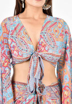 Kelly TQ PNG Tie up co-ord set