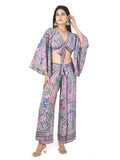 Kelly PNK Tie up co-ord set
