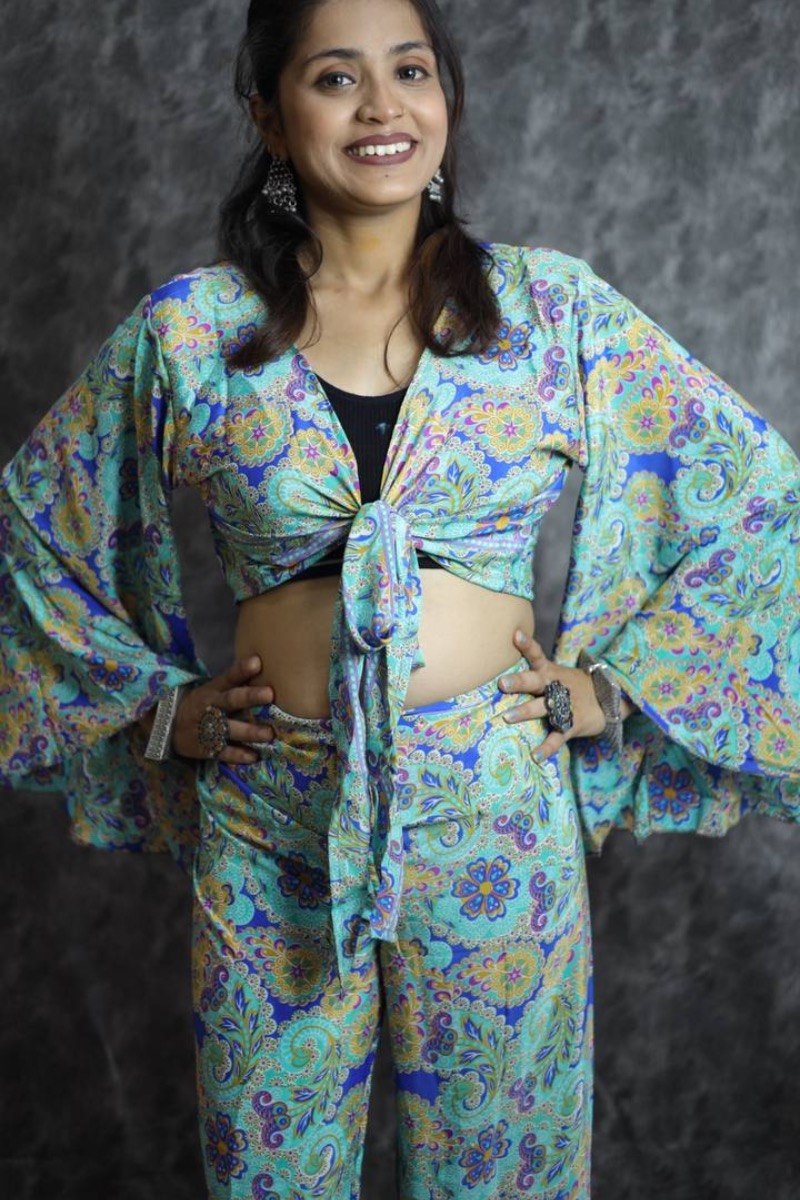 Kelly GR Tie up co-ord set